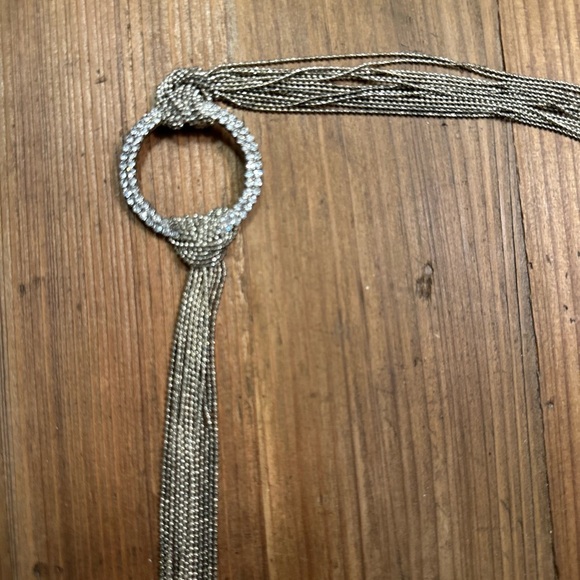 Elegant Silver Multi-Strand Necklace - Picture 2 of 4